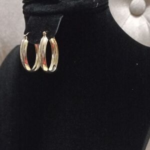Elegant Gold Hoop Earrings